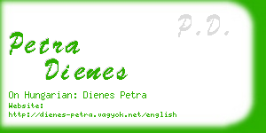 petra dienes business card